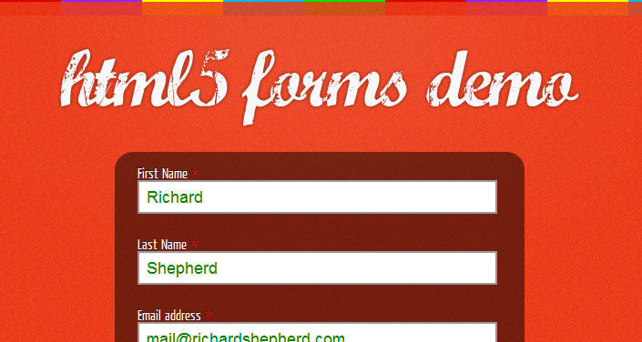 Fun with HTML5 Forms