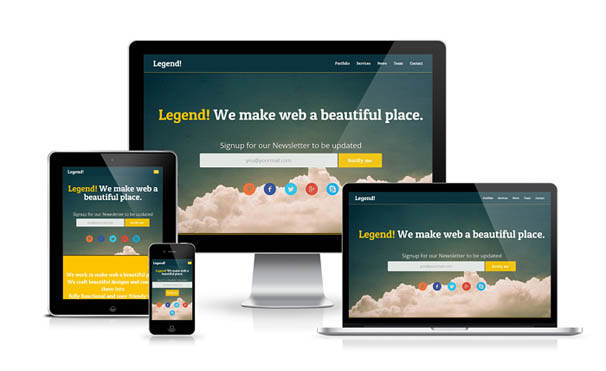 legend-free-responsive-one-page-template