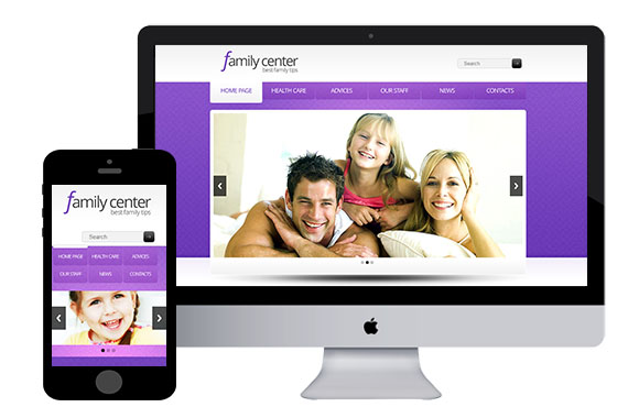 zfamilycenter free responsive html5 template