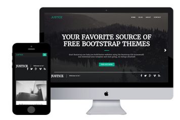 Justice – Free Html5 Template